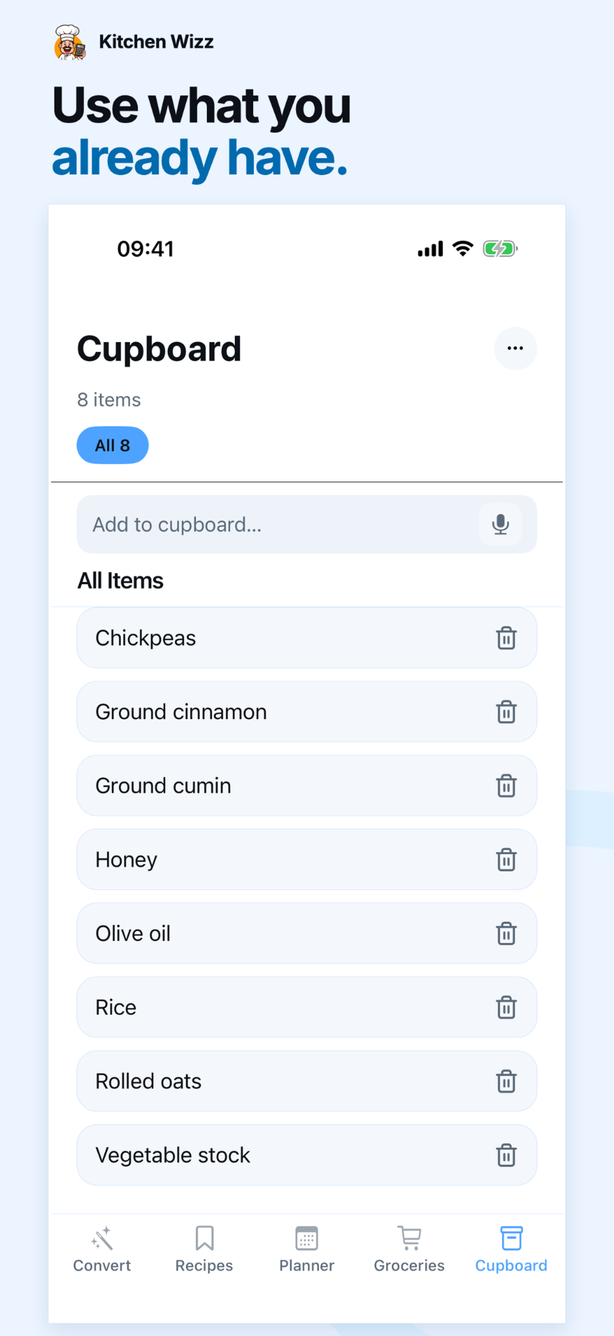 Use what you already have — App Store listing screenshot